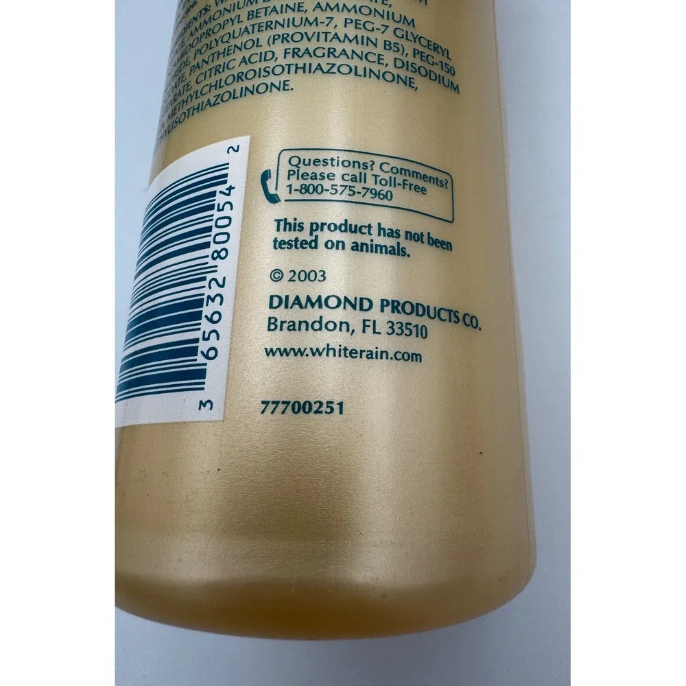 Vintage 2003 White Rain Extra Body Shampoo 19.95 oz New Old Stock